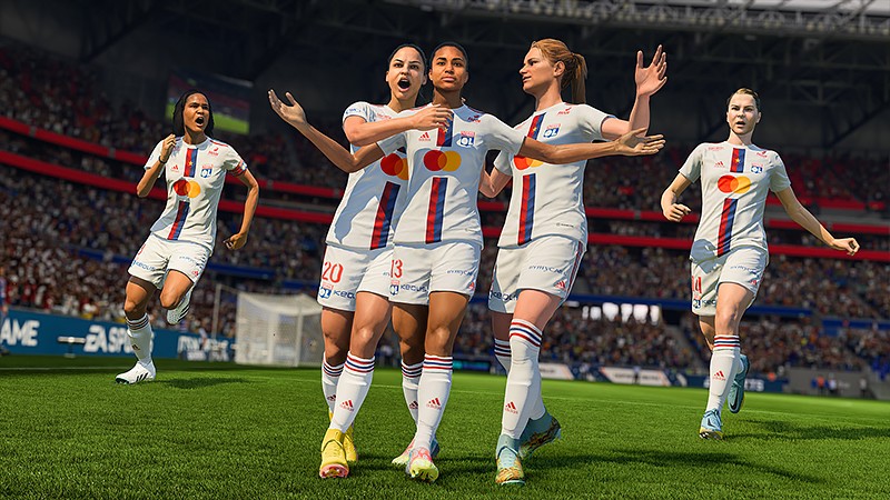 女子クラブサッカーを実装している『EA SPORTS™ FIFA 23』