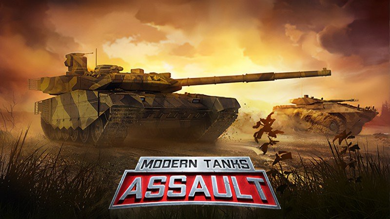 『Modern Assault Tanks: 戦車ゲーム』のタイトル画像