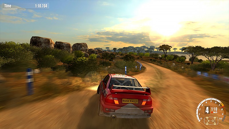 システム要件が低い『Rush Rally 3』