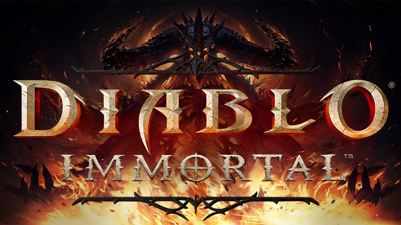 『DIABLO IMMORTAL(ディアブロ イモータル)』のタイトル画像