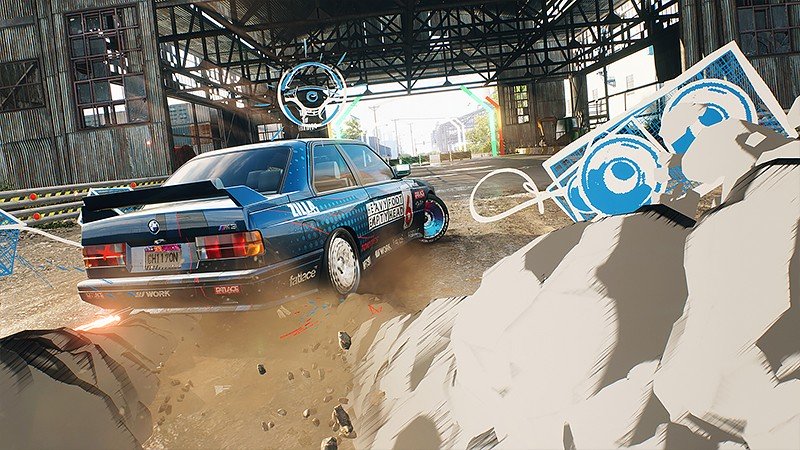 アニメと3DCGが融合した『Need for Speed™ Unbound』の描写
