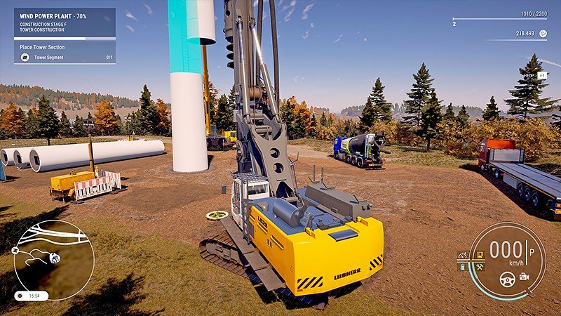 『Construction Simulator』のプレイ画面
