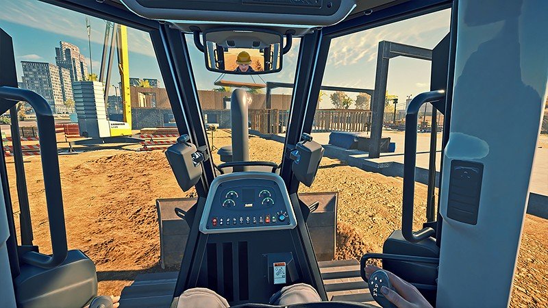 実在メーカーの機械を操れる『Construction Simulator』