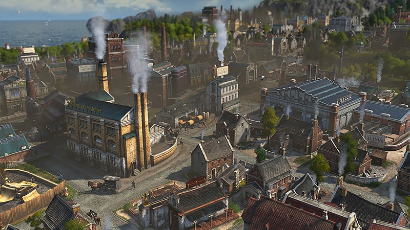 都市の発展を目指す『Anno 1800』