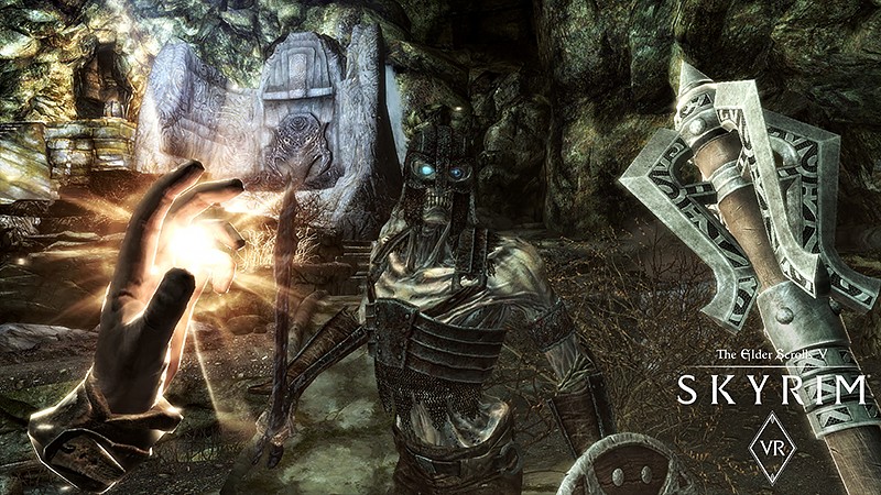 人気RPGをVRゲーム化した『The Elder Scrolls V: Skyrim VR』