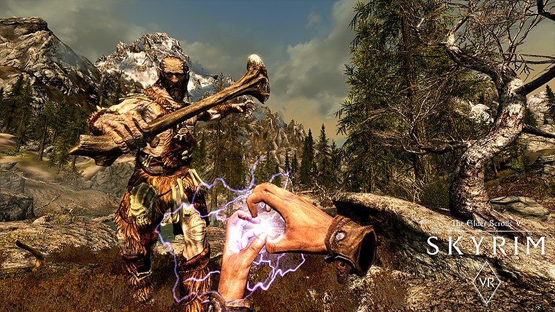 ドラゴンボーンとして戦う『The Elder Scrolls V: Skyrim VR』