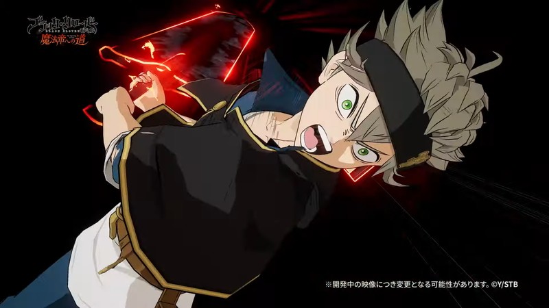 『ブラッククローバーモバイル 魔法帝への道 The Opening of Fate』ド派手なスキル演出
