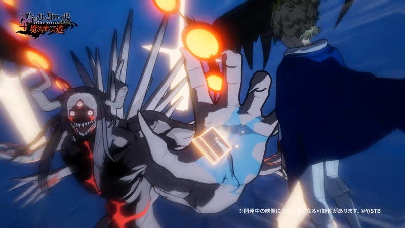 『ブラッククローバーモバイル 魔法帝への道 The Opening of Fate』ゲームイメージ