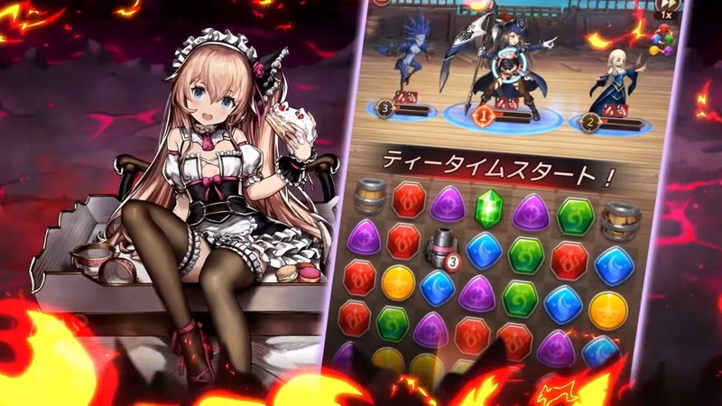 『魔石騎士団 Puzzle War』「パズル」×「ファンタジーRPG」が融合した新作スマホゲーム