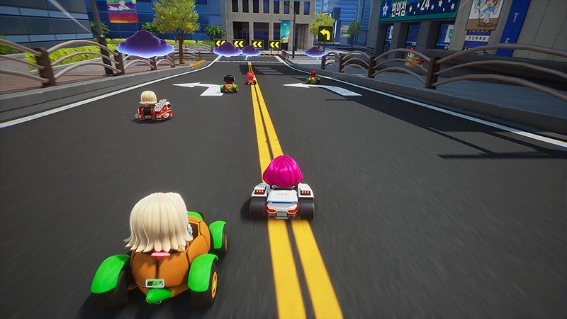 最大8名で遊べる『カートライダー ドリフト』