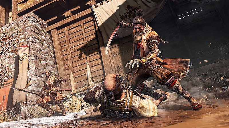 『Sekiro : Shadows Die Twice』の主人公「狼」