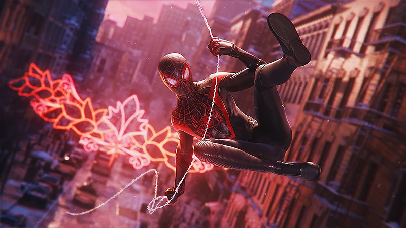オープンワールドを自由に移動できる『Marvel’s Spider-Man: Miles Morales』