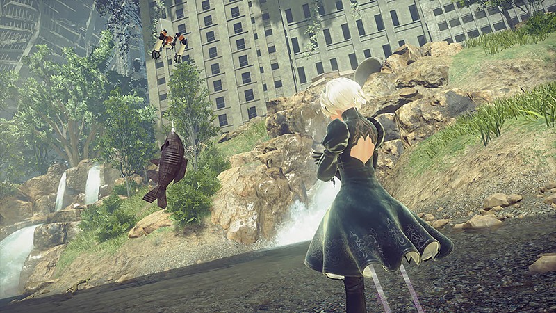 『NieR:Automata™ Game of the YoRHa Edition』の釣りシステム