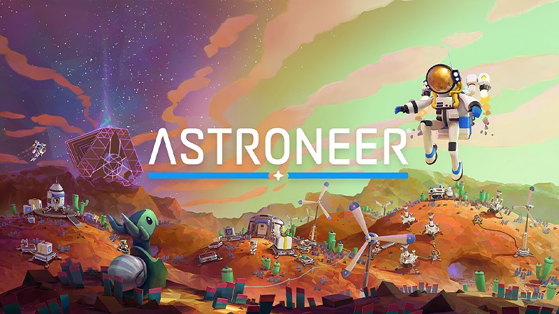 『Astroneer -アストロニーア-』のタイトル画像