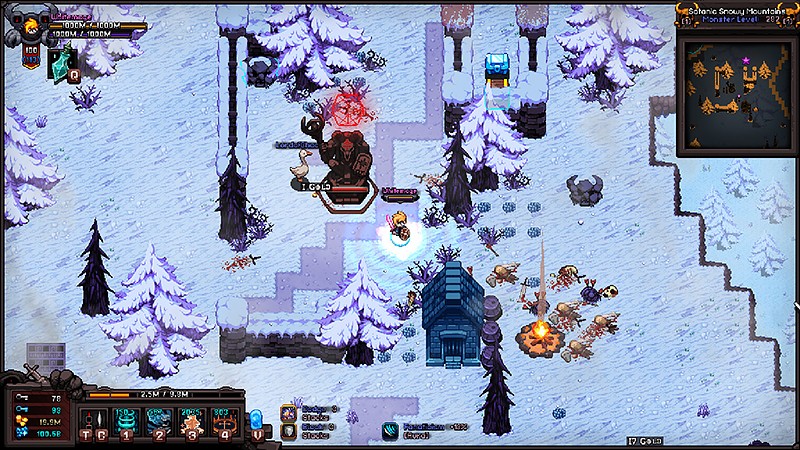 ドット絵が特徴の『Hero Siege』