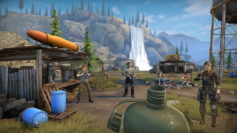 オープンワールドで活動する『Survival Nation』