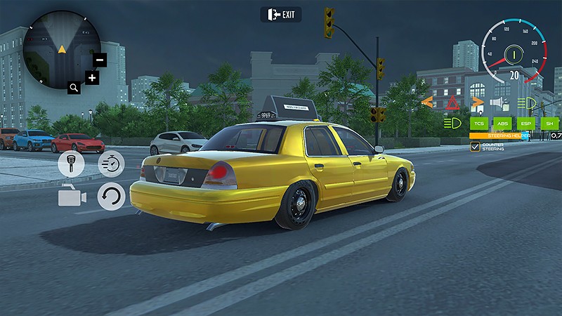 タクシードライバーになれる『Taxi Driver Simulator: Car Parking』
