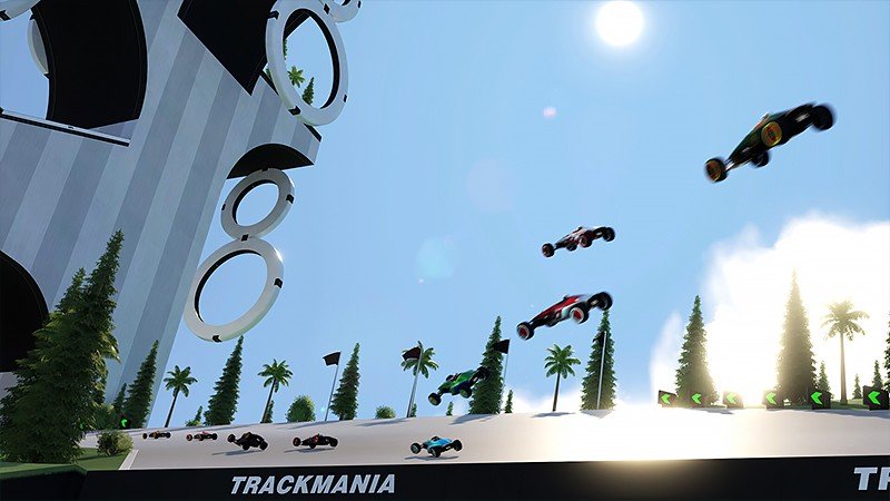 日本語UIに対応する『Trackmania』