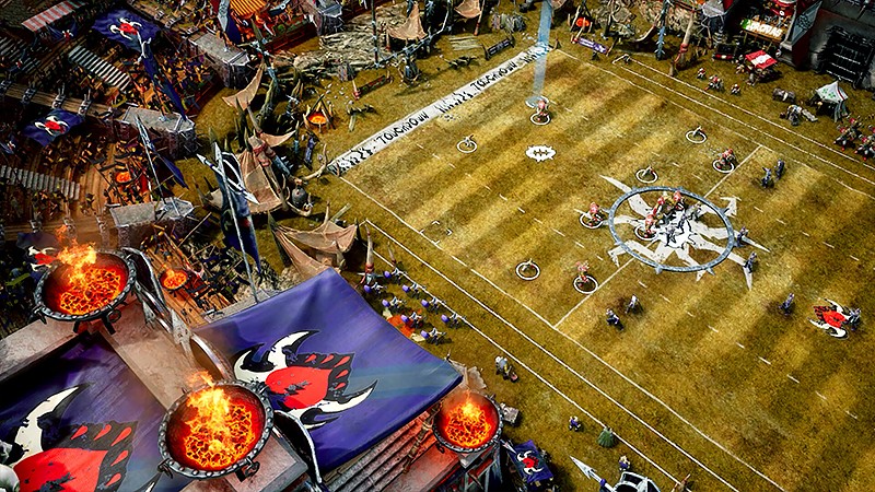 アメフト風の競技で戦う『Blood Bowl 3』