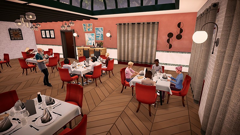 日本語に対応している『Chef Life: A Restaurant Simulator』