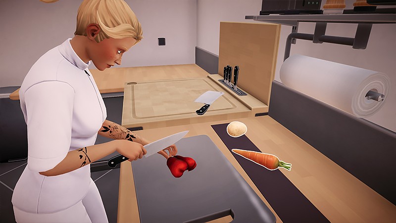 本格的な調理を体験できる『Chef Life: A Restaurant Simulator』