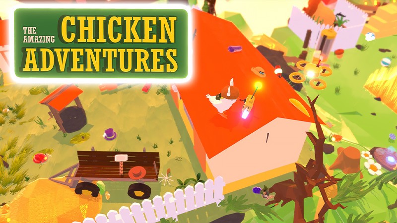 『Amazing Chicken Adventures』のタイトル画像