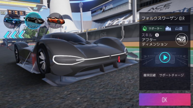 『エースレーサー』フォルクスワーゲン ID.R