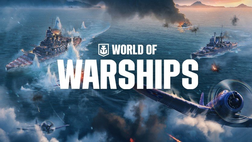 『World of Warships (ワールドオブウォーシップス)』のタイトル画像
