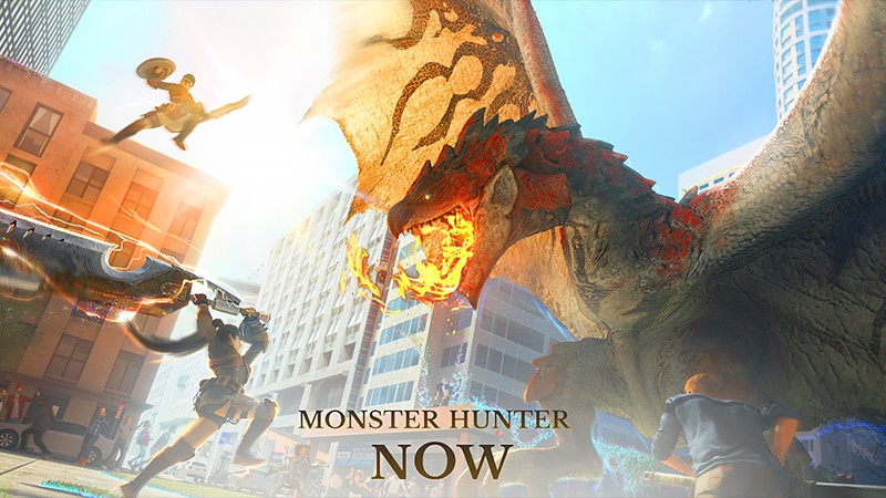 『Monster Hunter Now (モンハンNow)』のタイトル画像