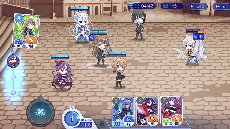 『アンジュ・リリンク』のバトルシーン