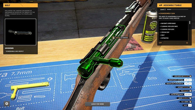 早期アクセス版の新作『Gunsmith Simulator』