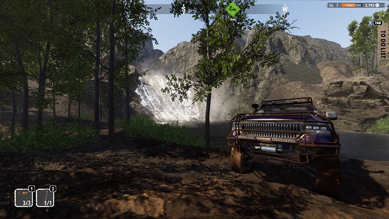 日本語環境非対応の『Offroad Mechanic Simulator』