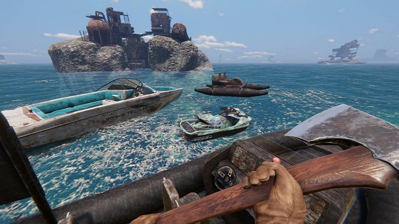 水没世界が舞台のサバイバルゲーム