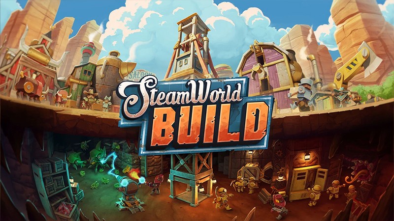 『SteamWorld Build (スチームワールド ビルド)』のタイトル画像
