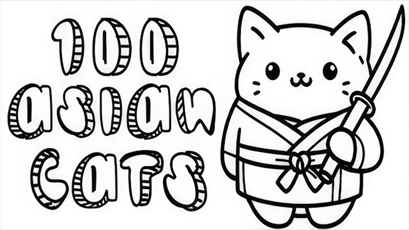 『100 Asian Cats』のタイトル画像