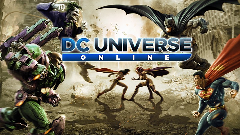 『DC Universe Online (DCユニバースオンライン)』のタイトル画像