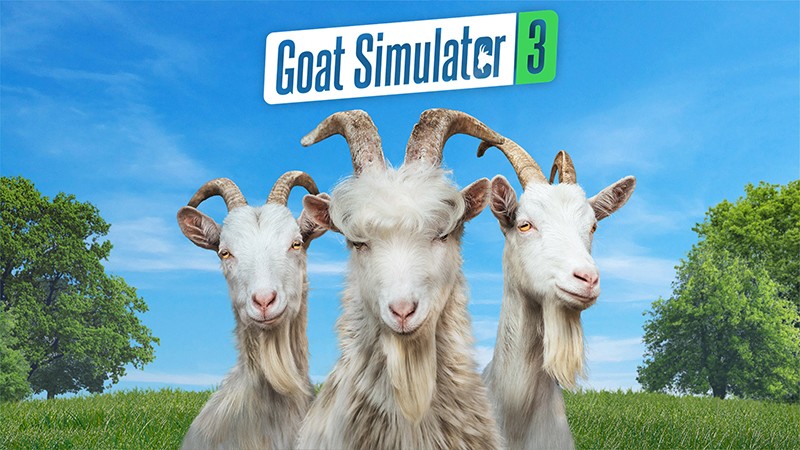 『Goat Simulator 3』のタイトル画像