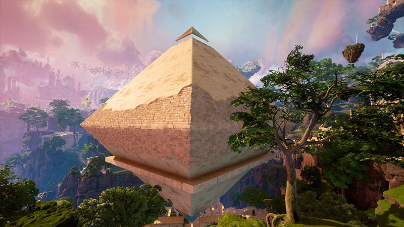 ピラミッド状の建造物