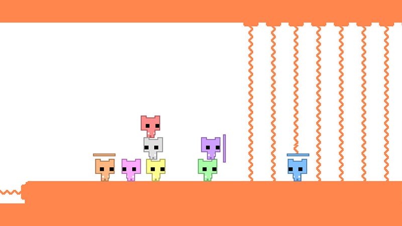 ゲームのプレイ画面
