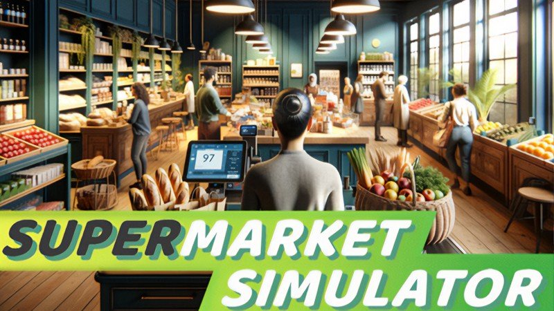 『Supermarket Simulator (スーパーマーケット・シミュレーター)』のタイトル画像