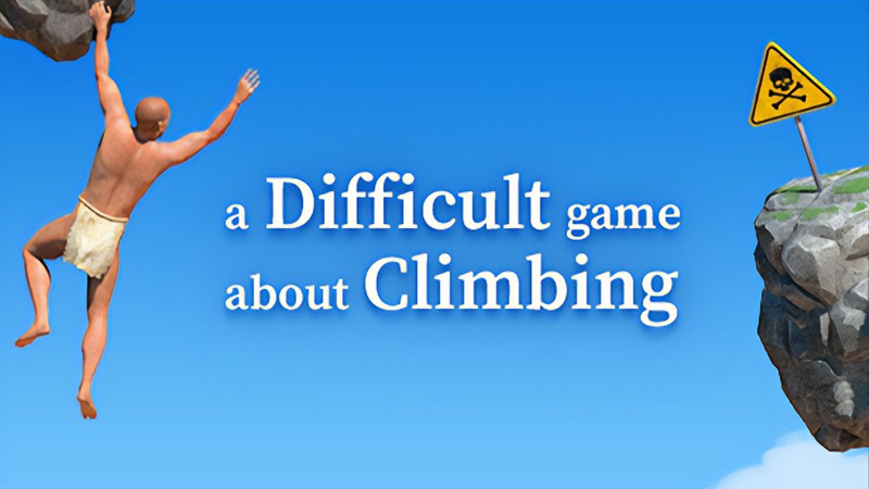 『A Difficult Game About Climbing』のタイトル画像