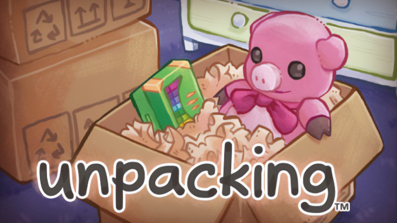 『Unpacking アンパッキング』のタイトル画像