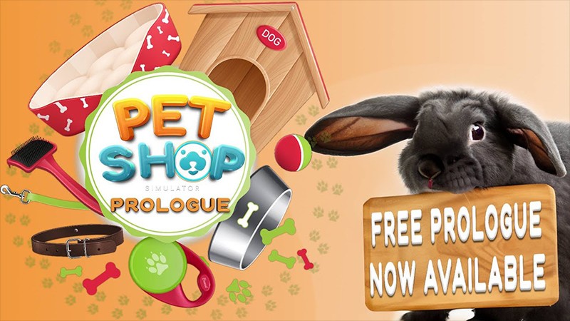 『Pet Shop Simulator: Prologue (ペットショップ・シミュレーター：プロローグ)』のタイトル画像