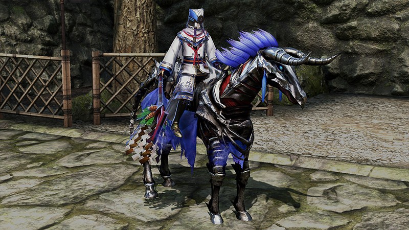 馬に乗った武将