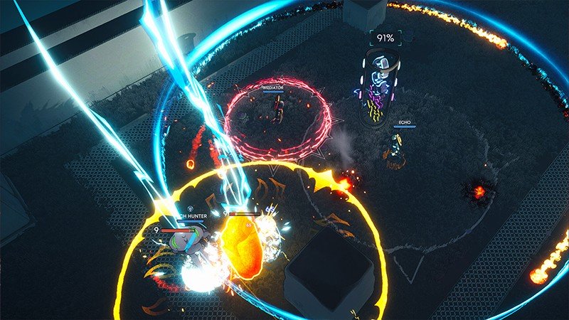 スタイリッシュな戦闘シーン