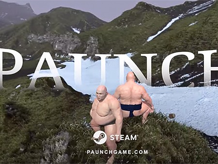 Paunch 力士キャラがガチンコ対決 岩から生まれた Bob が岩を投げ合う面白新作pcゲーム オンラインゲームズーム