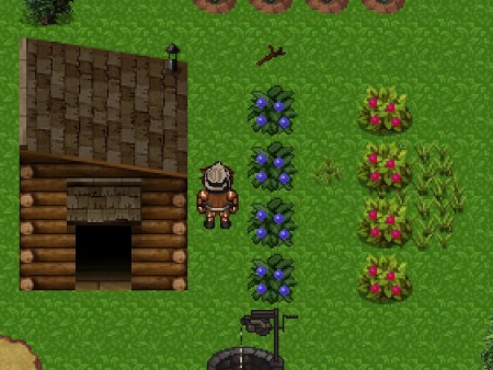 サバイバルRPG：オープン・ワールド・ピクセル