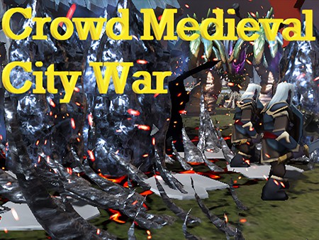 Crowd Medieval City War