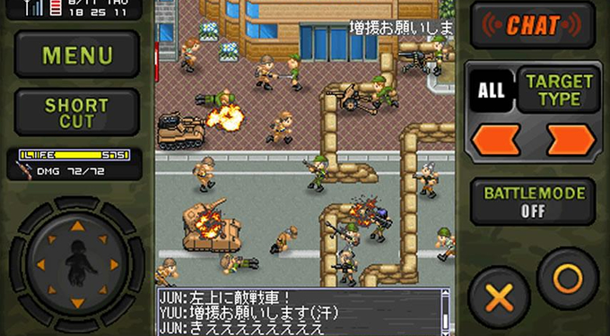 アクション性が要求されるゲームプレイも快適に操作することが可能!